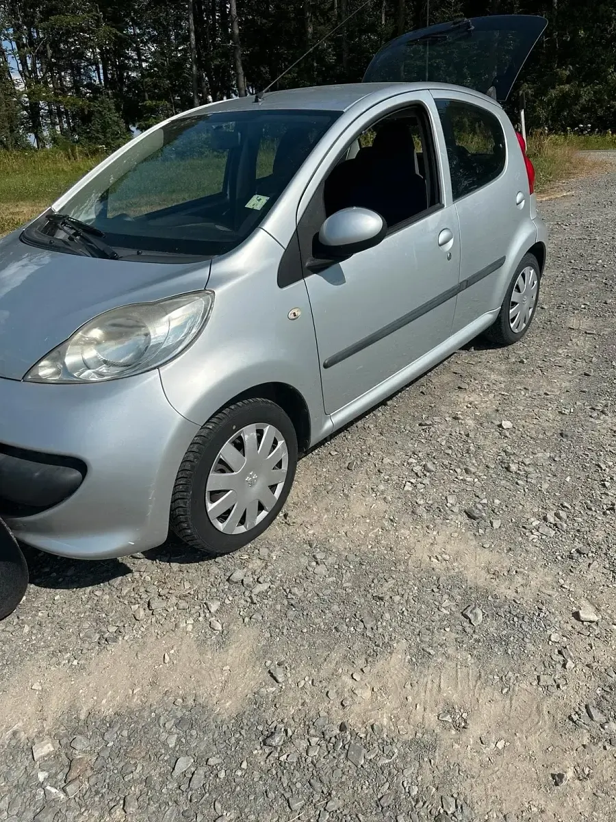 Gebraucht Peugeot 107 68 PS (50 kW) 2008 Silber Kleinwagen