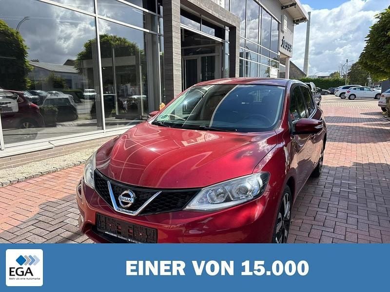 Rot metallic Gebraucht 2016 Nissan Pulsar Tekna | 11.700 € (Fairer Preis) - Bild 1/3