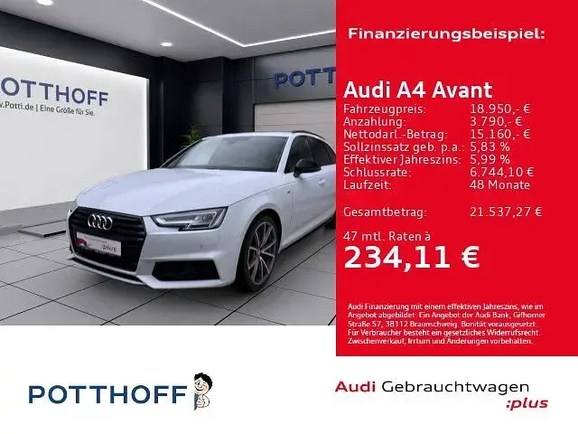 Gebraucht Audi A4 Sport 190 PS (139 kW) 2018 Kombi