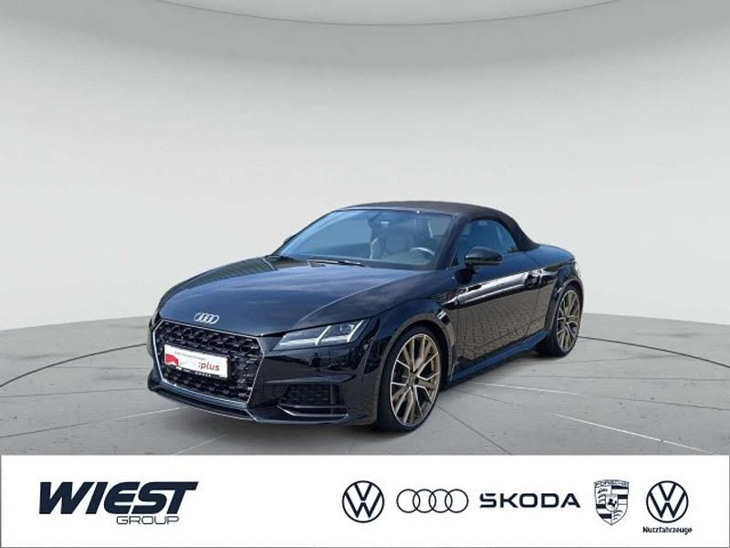 Mythosschwarz metallic Gebraucht 2021 Audi TT Cabrio | 34.880 € (Fairer Preis) - Bild 1/4