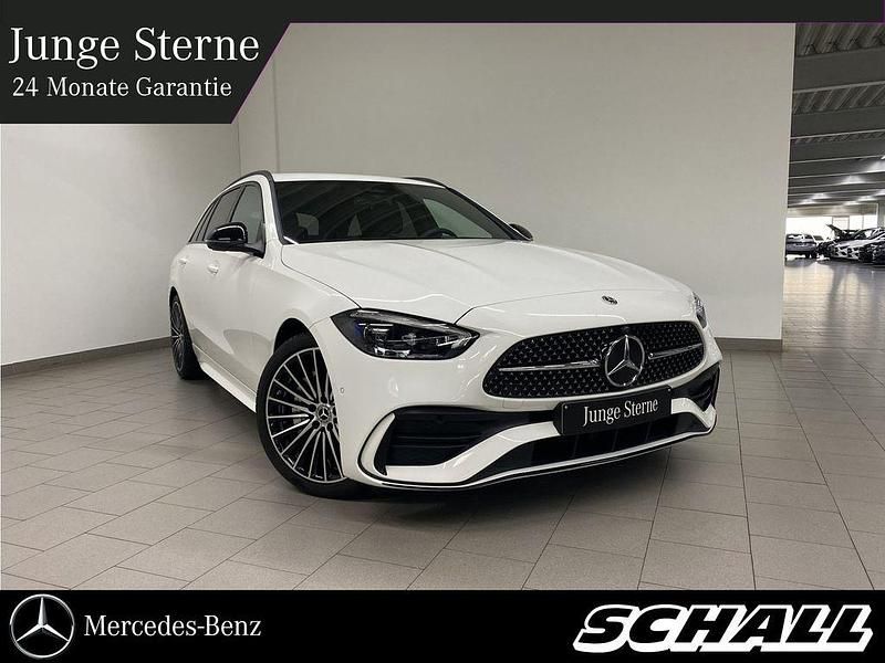 Weiß Gebraucht 2025 Mercedes C200 AMG Limousine | 48.499 € (Teuer) - Bild 1/4