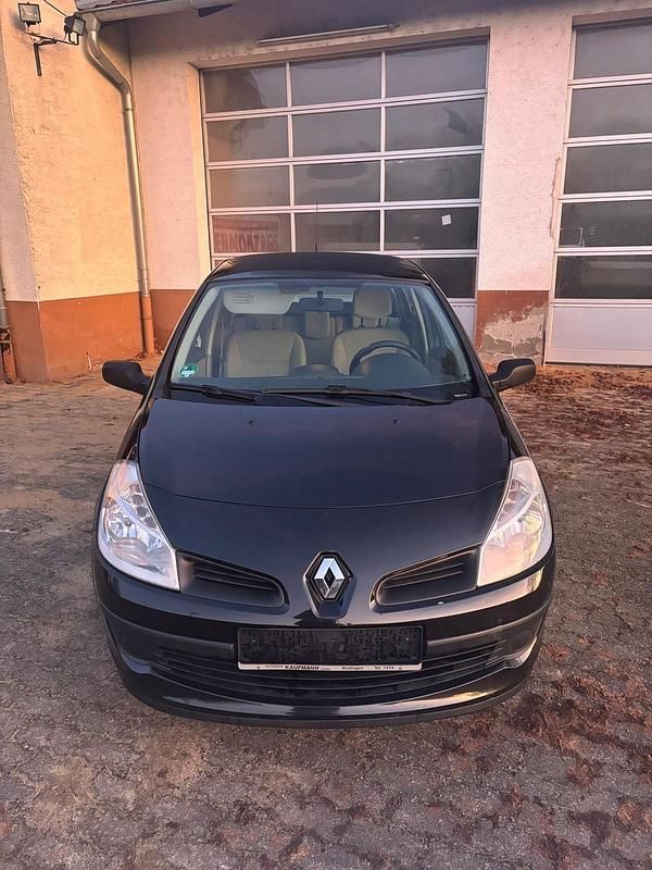 Schwarz Gebraucht 2007 Renault Clio II Kleinwagen | 2.250 € - Bild 1/4