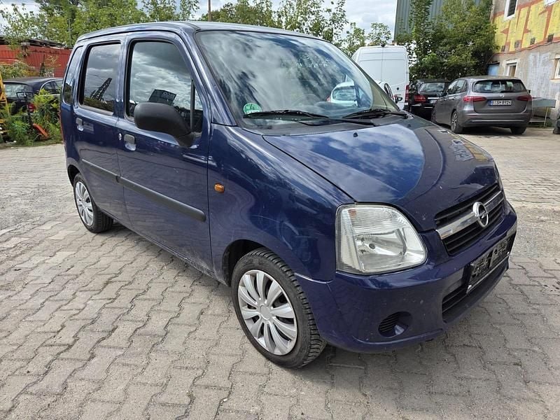 Blau Gebraucht 2003 Opel Agila Van / Kleinbus | 540 € (Guter Preis) - Bild 1/4