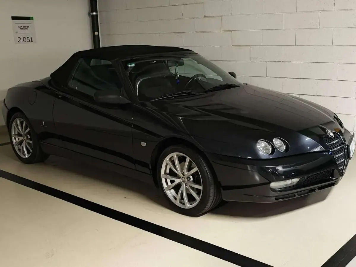 Gebraucht Alfa Romeo Spider 166 PS (122 kW) 2005 Schwarz Cabrio