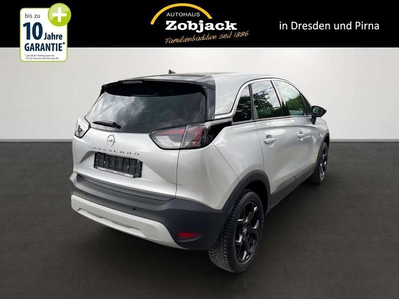 Gebraucht Opel Crossland Elegance 110 PS (80 kW) 2024 Lackierung aluminiumgrau/meta SUV