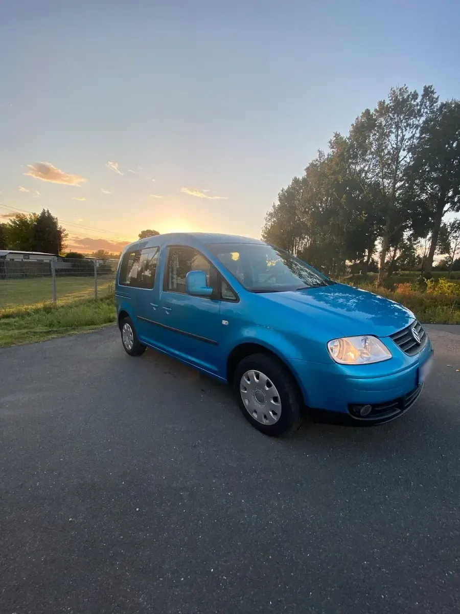 Gebraucht VW Caddy 105 PS (77 kW) 2007 Blau Van / Kleinbus