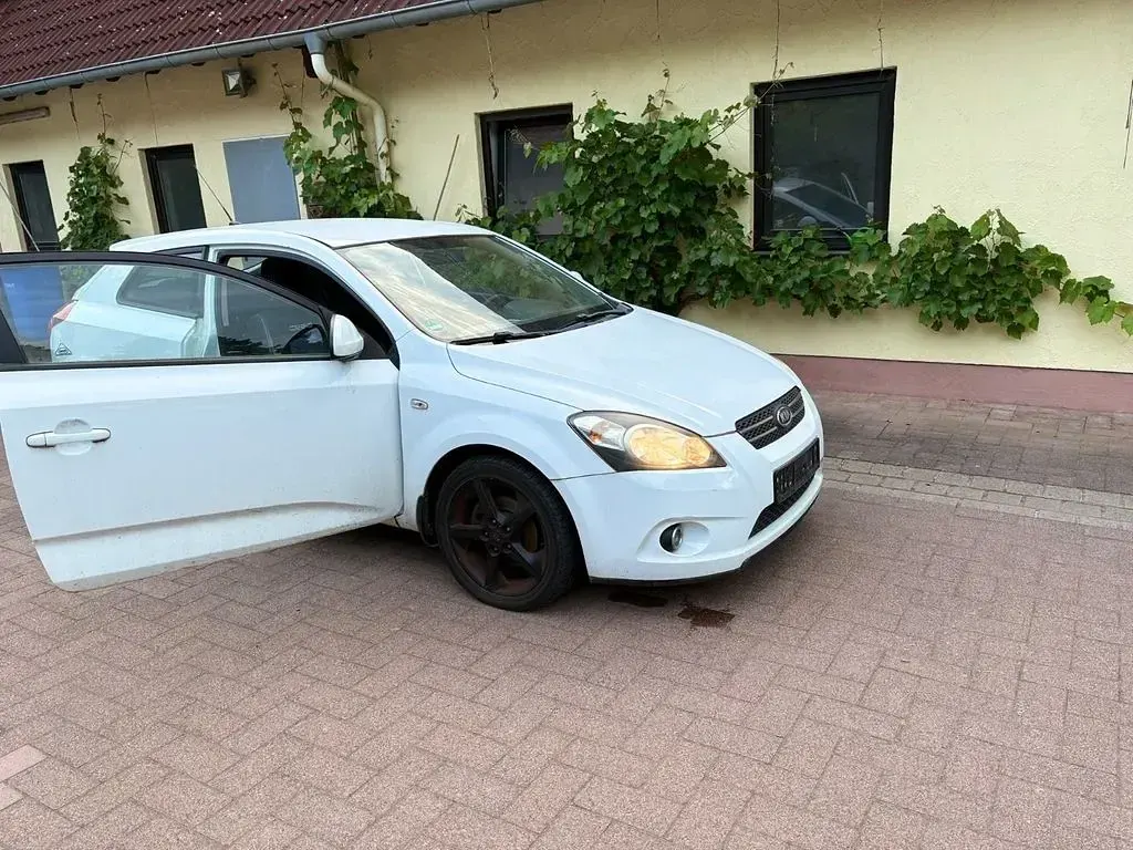 Gebraucht Kia Ceed 143 PS (105 kW) 2009 Weiß Kleinwagen