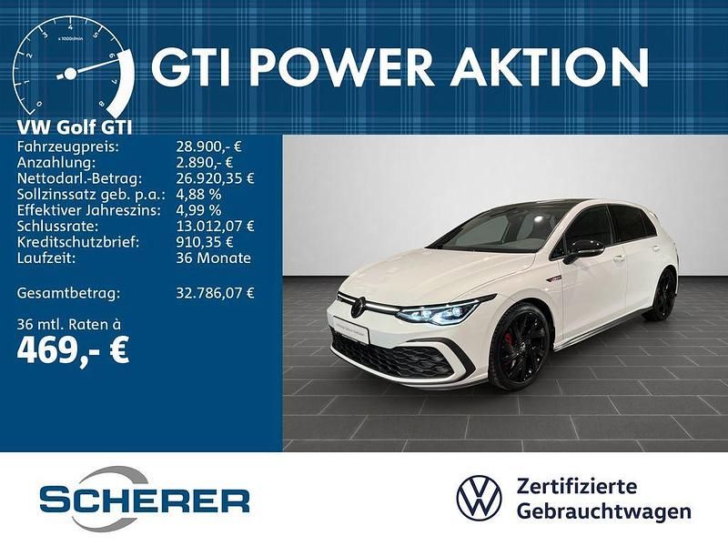 Weiß Gebraucht 2022 VW Golf GTI Limousine | 28.900 € (Fairer Preis) - Bild 1/4
