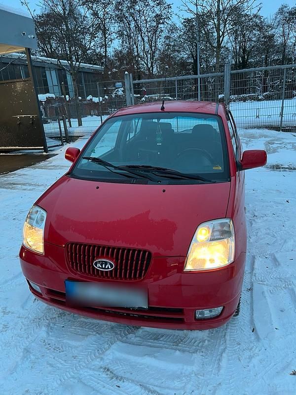 Rot Gebraucht 2005 Kia Picanto Kleinwagen | 2.300 € - Bild 1/4