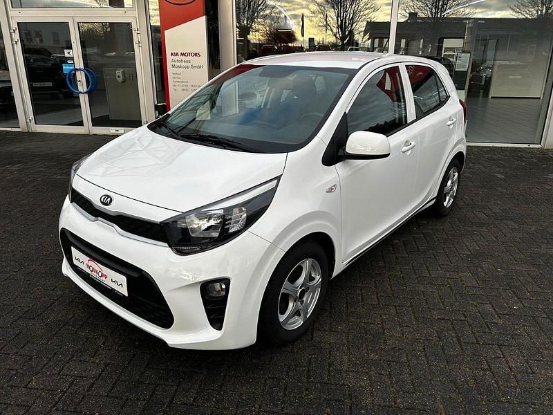 Gebraucht Kia Picanto Edition 7 67 PS (49 kW) 2019 Weiß Kleinwagen