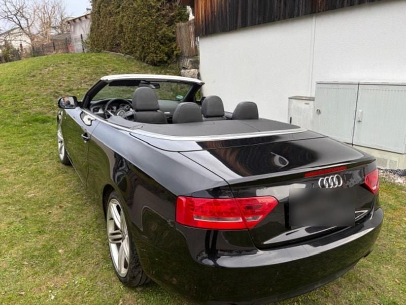 Gebraucht Audi A5 Cabriolet S-Line 211 PS (155 kW) 2009 Schwarz Cabrio