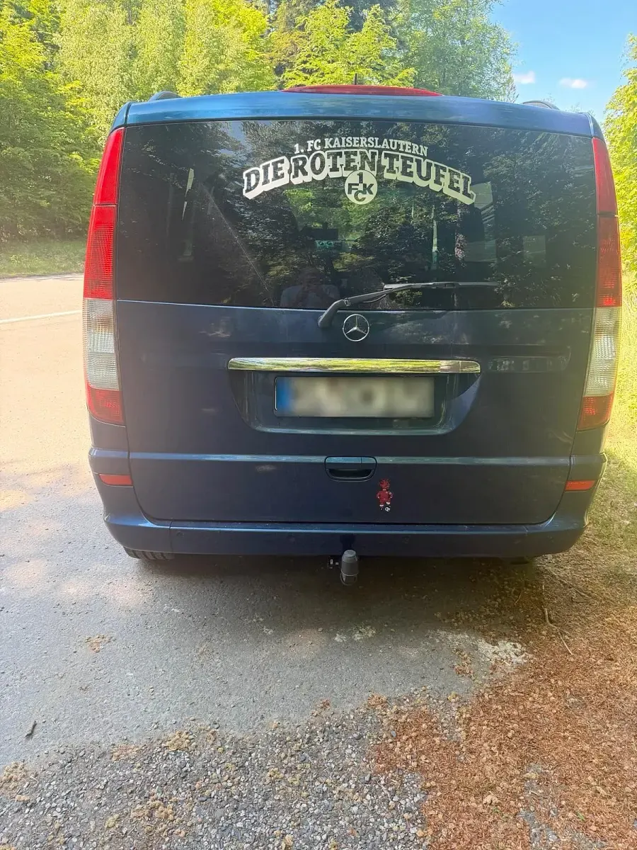 Gebraucht Mercedes Viano 204 PS (150 kW) 2006 Blau Van / Kleinbus
