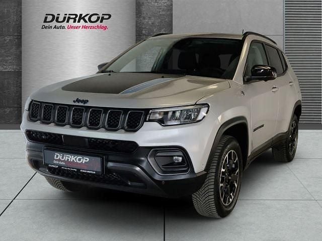 Silber Gebraucht 2022 Jeep Compass Trailhawk SUV | 27.950 € (Guter Preis) - Bild 1/4