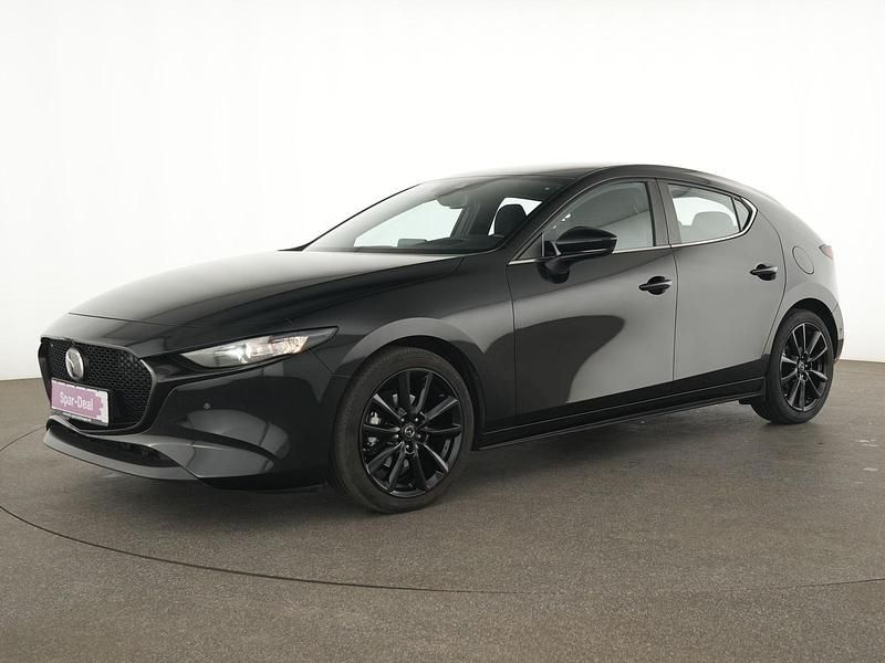 Jet black Gebraucht 2021 Mazda 3 Selection Limousine | 20.325 € (Fairer Preis) - Bild 1/4