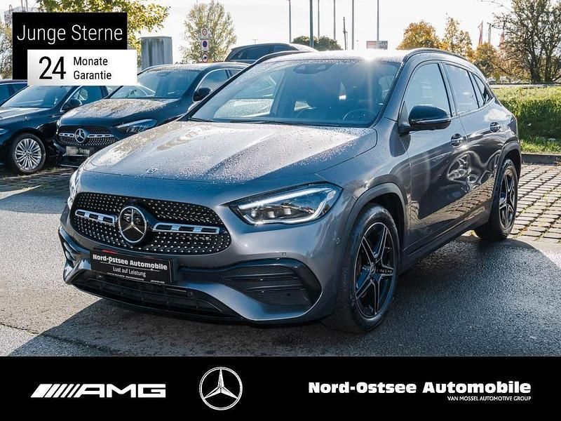 Metalliclack mountaingrau Gebraucht 2021 Mercedes GLA250 AMG SUV | 34.890 € (Guter Preis) - Bild 1/4