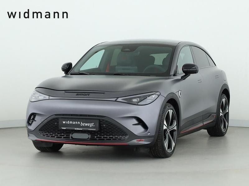 Atom greymatte einfarbig Gebraucht 2025 Smart #3 Brabus SUV | 38.900 € (Guter Preis) - Bild 1/4