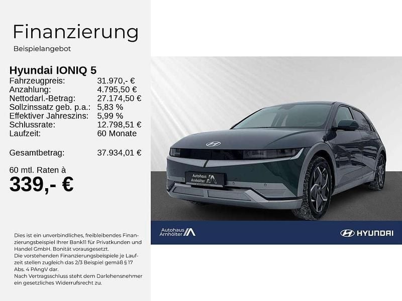 Gebraucht Hyundai Ioniq 5 Techniq 169 kW (230 PS) 2024 Digital teal / mic SUV