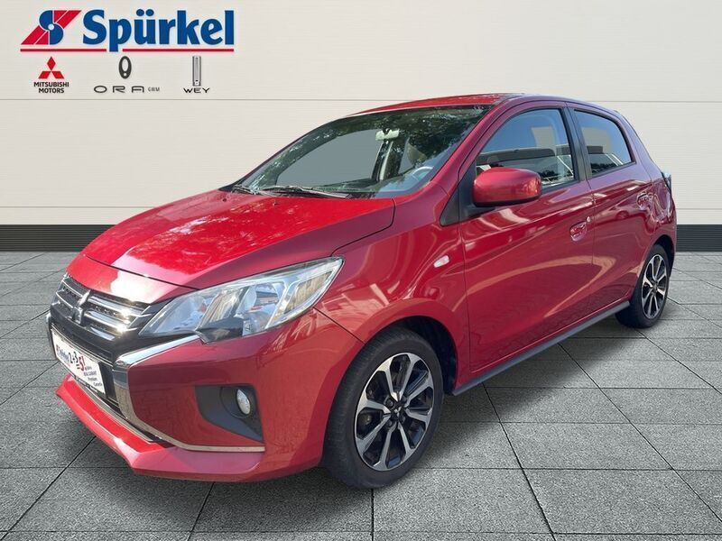 M) (rot Gebraucht 2020 Mitsubishi Space Star Edition+ Limousine | 10.580 € (Fairer Preis) - Bild 1/4