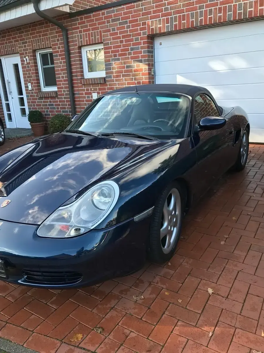 Gebraucht Porsche 986 Boxster 220 PS (161 kW) 2000 Blau Cabrio