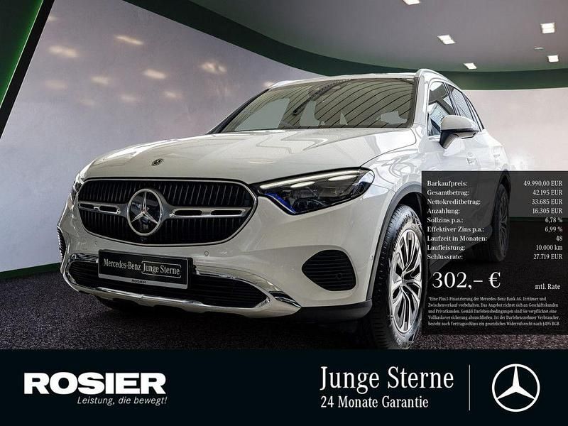 Weiss / polarweiß Gebraucht 2023 Mercedes GLC220 Avantgarde SUV | 49.990 € (Guter Preis) - Bild 1/4