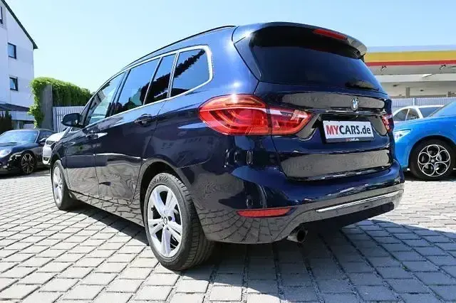 Gebraucht BMW 218 Gran Tourer Luxury Line 136 PS (100 kW) 2016 Blau Van / Kleinbus