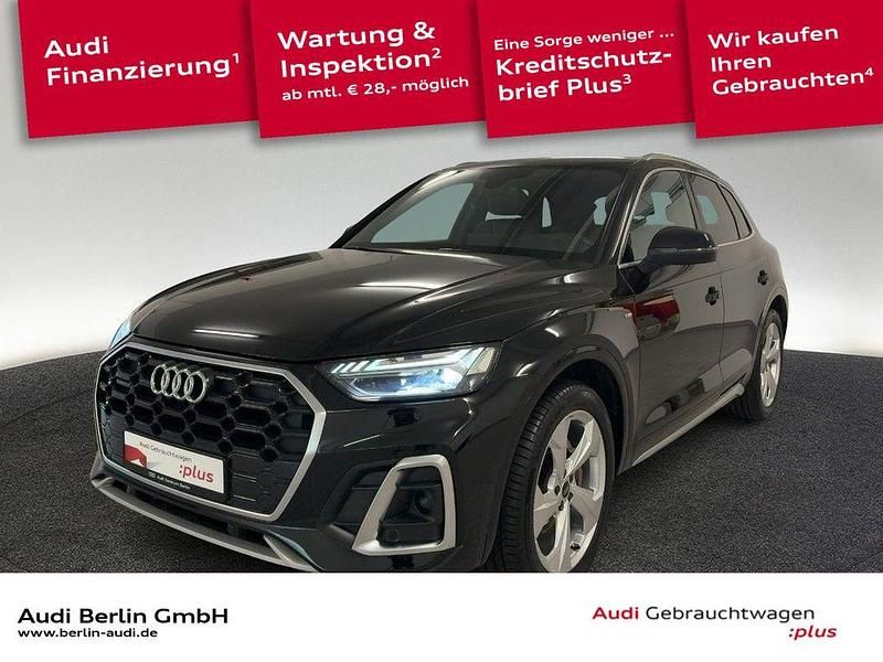 Gebraucht Audi Q5 S-Line 204 PS (150 kW) 2022 Mythosschwarz metallic SUV