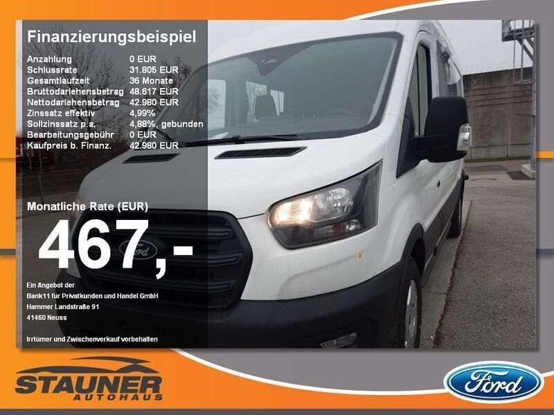 Weiß Neu 2025 Ford Transit Trend Van / Kleinbus | 42.980 € (Fairer Preis) - Bild 1/4