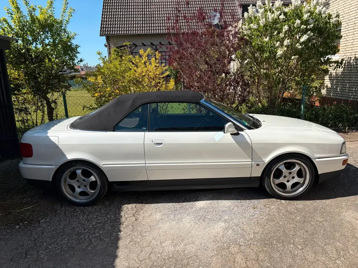 Gebraucht Audi Cabriolet 133 PS (97 kW) 1994 Weiß Cabrio