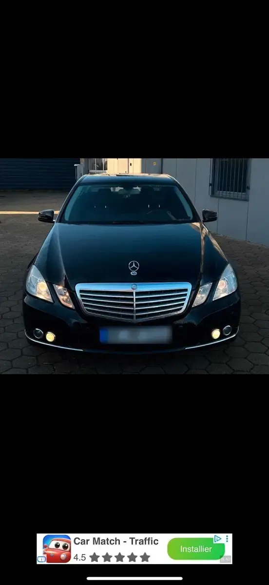 Gebraucht Mercedes E200 136 PS (100 kW) 2010 Schwarz Limousine