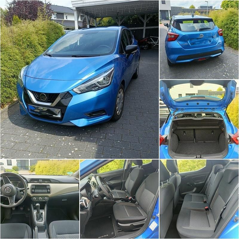 Blau Gebraucht 2019 Nissan Micra Visia+ Kleinwagen | 8.000 € (Guter Preis) - Bild 1/1