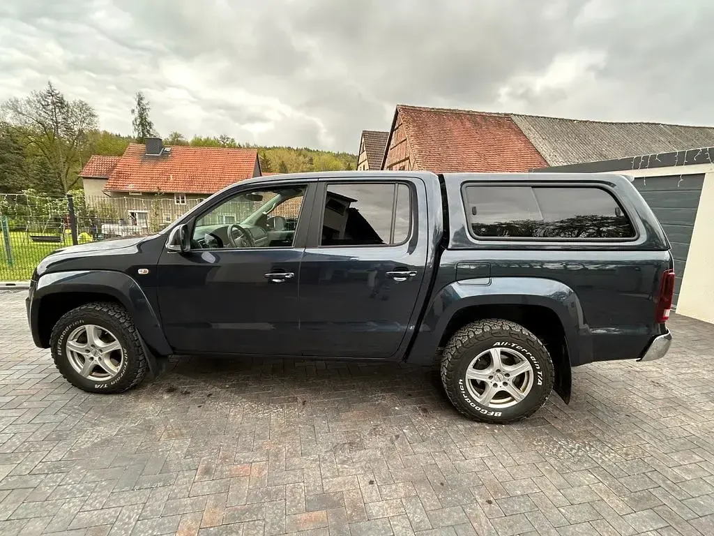 Gebraucht VW Amarok Highline 224 PS (164 kW) 2017 Blau Pickup