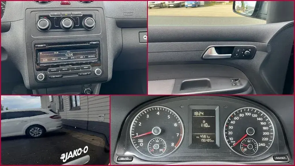 Usado VW Caddy 105 HP (77 kW) 2013 Preto Monovolume