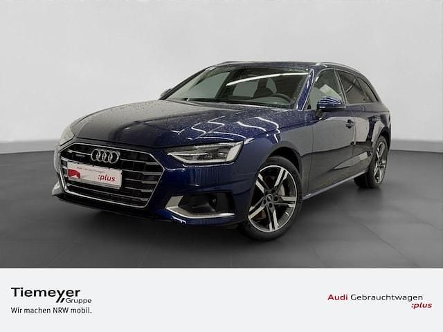 Navarrablau metallic Gebraucht 2024 Audi A4 Advanced Plus Kombi | 42.690 € - Bild 1/4
