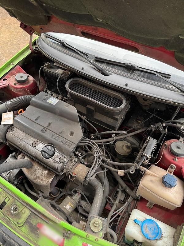 Gebraucht VW Caddy 75 PS (55 kW) 1998 Grün Van / Kleinbus