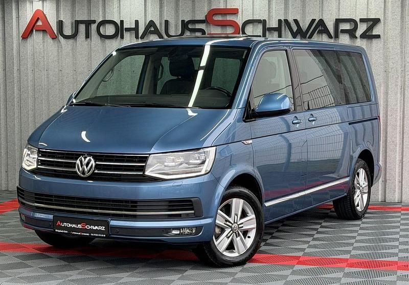 Gebraucht VW Multivan Highline 204 PS (150 kW) 2017 Blau Van / Kleinbus