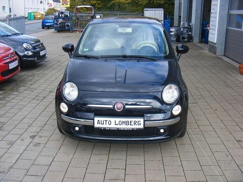 Schwarz Gebraucht 2015 Fiat 500 Lounge | 7.900 € (Guter Preis) - Bild 1/4