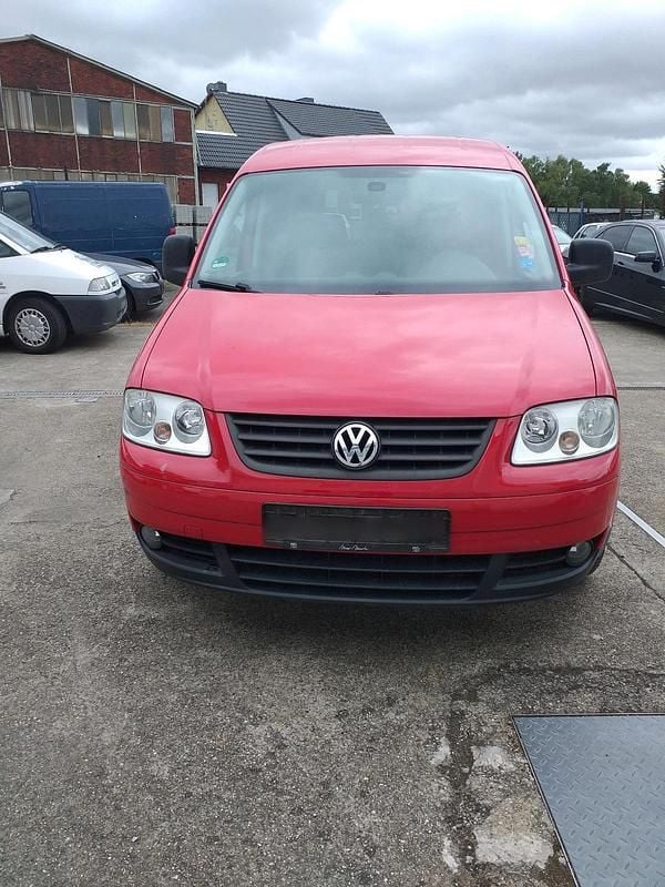 Rot Gebraucht 2008 VW Caddy Van / Kleinbus | 1.990 € (Superpreis) - Bild 1/4