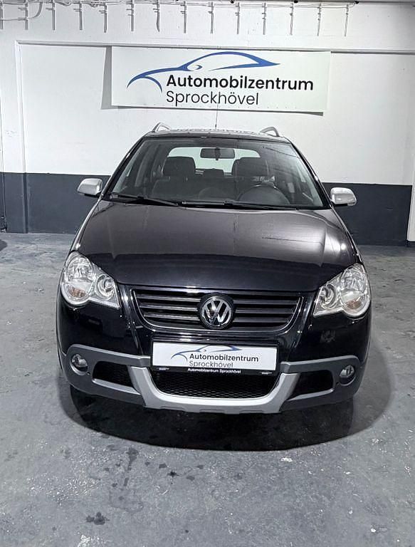 Gebraucht VW Polo Cross 69 PS (50 kW) 2008 Schwarz Kleinwagen