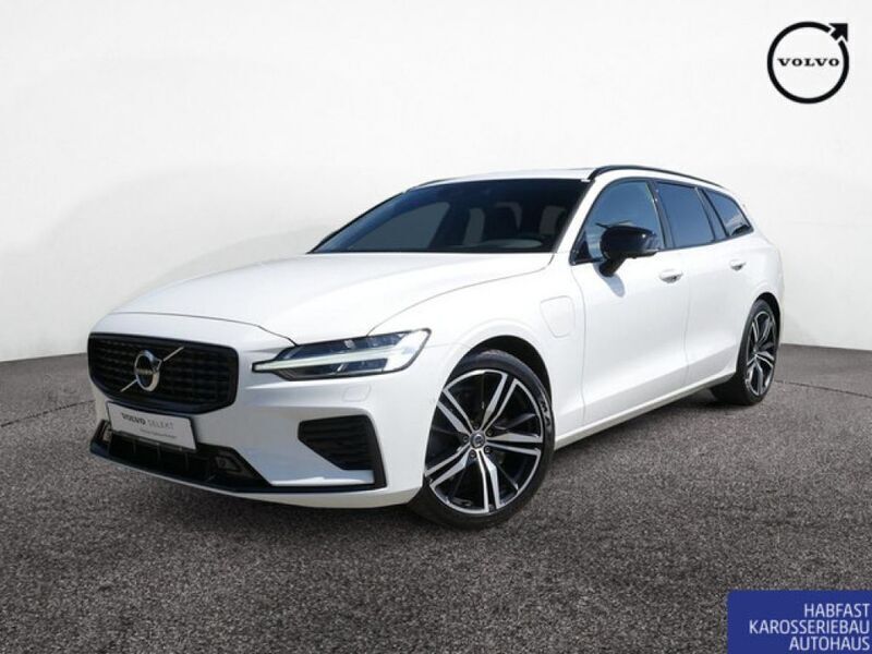 Weiss Gebraucht 2021 Volvo V60 R-Design Kombi | 34.930 € (Fairer Preis) - Bild 1/4