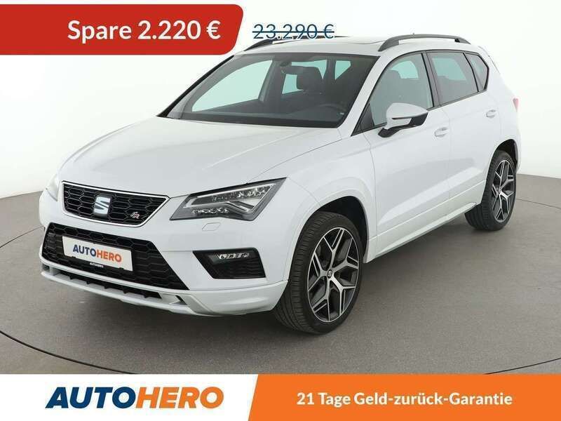 "nevada" weiss Gebraucht 2019 Seat Ateca FR SUV | 21.070 € (Fairer Preis) - Bild 1/3