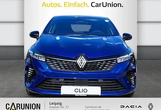 Neu Renault Clio V Techno 91 PS (66 kW) 2025 Blau Limousine