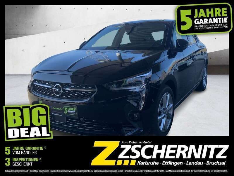 Schwarz perla nera Gebraucht 2023 Opel Corsa Elegance Kleinwagen | 17.460 € (Fairer Preis) - Bild 1/4