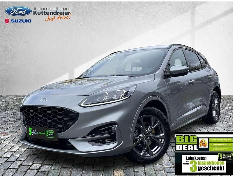 Solarsilbermetallic Gebraucht 2023 Ford Kuga ST-Line X SUV | 23.440 € (Superpreis) - Bild 1/3