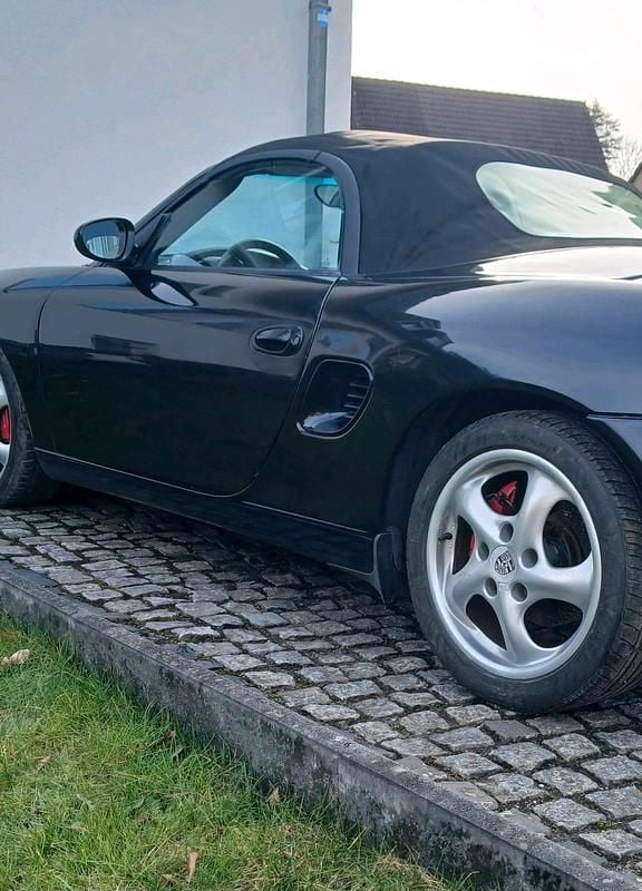 Gebraucht Porsche Boxster S 252 PS (185 kW) 2002 Schwarz Cabrio