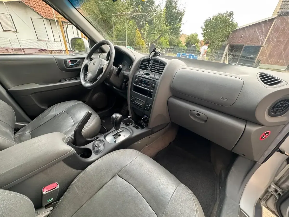 Gebraucht Hyundai Santa Fe 174 PS (127 kW) 2004 Silber SUV