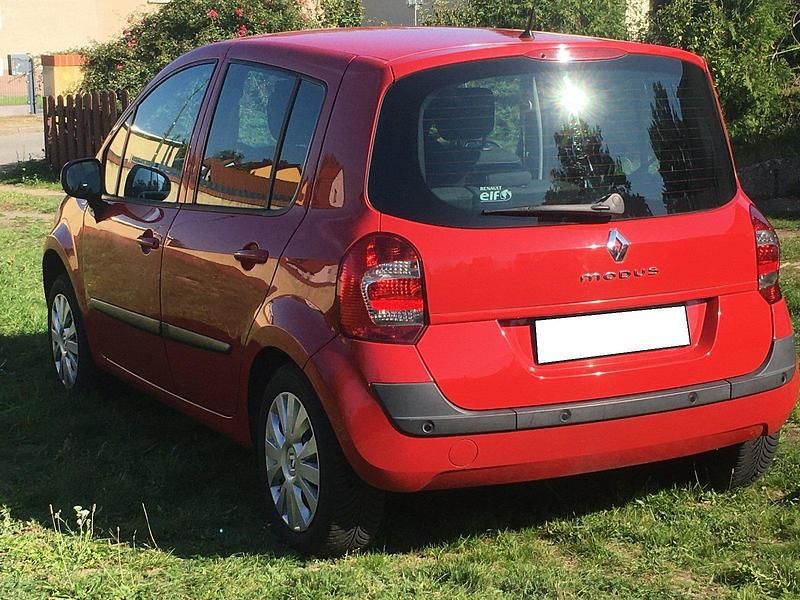 Gebraucht Renault Modus 75 PS (55 kW) 2012 Rot Van / Kleinbus