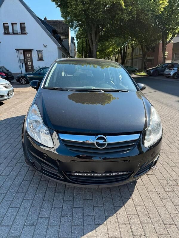 Schwarz Gebraucht 2008 Opel Corsa Sport Kleinwagen | 3.999 € (Etwas zu teuer) - Bild 1/4