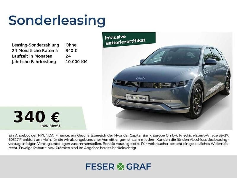 Lucid blue Gebraucht 2024 Hyundai Ioniq 6 Techniq Limousine | 32.990 € (Superpreis) - Bild 1/4