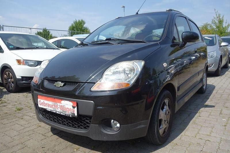 Schwarz Gebraucht 2008 Chevrolet Matiz SE Kleinwagen | 1.690 € (Guter Preis) - Bild 1/4