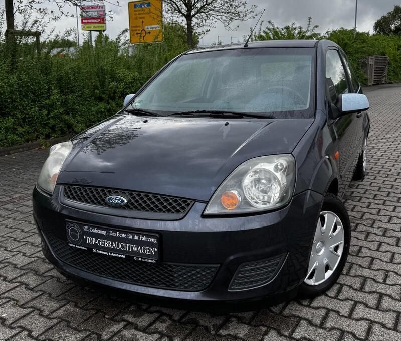 Royalgrau met. Gebraucht 2007 Ford Fiesta Fun X Kleinwagen | 2.290 € (Fairer Preis) - Bild 1/4